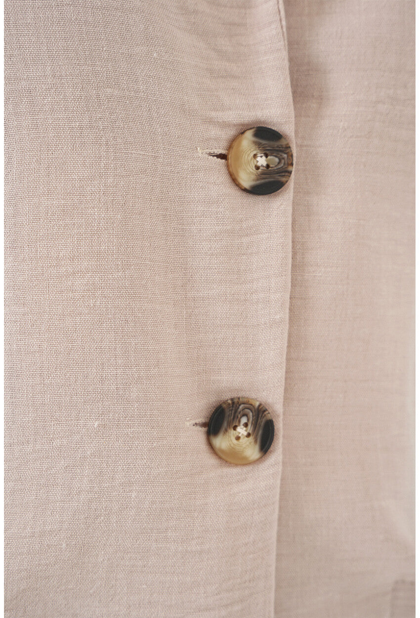 0706 Crop Keten Ceket