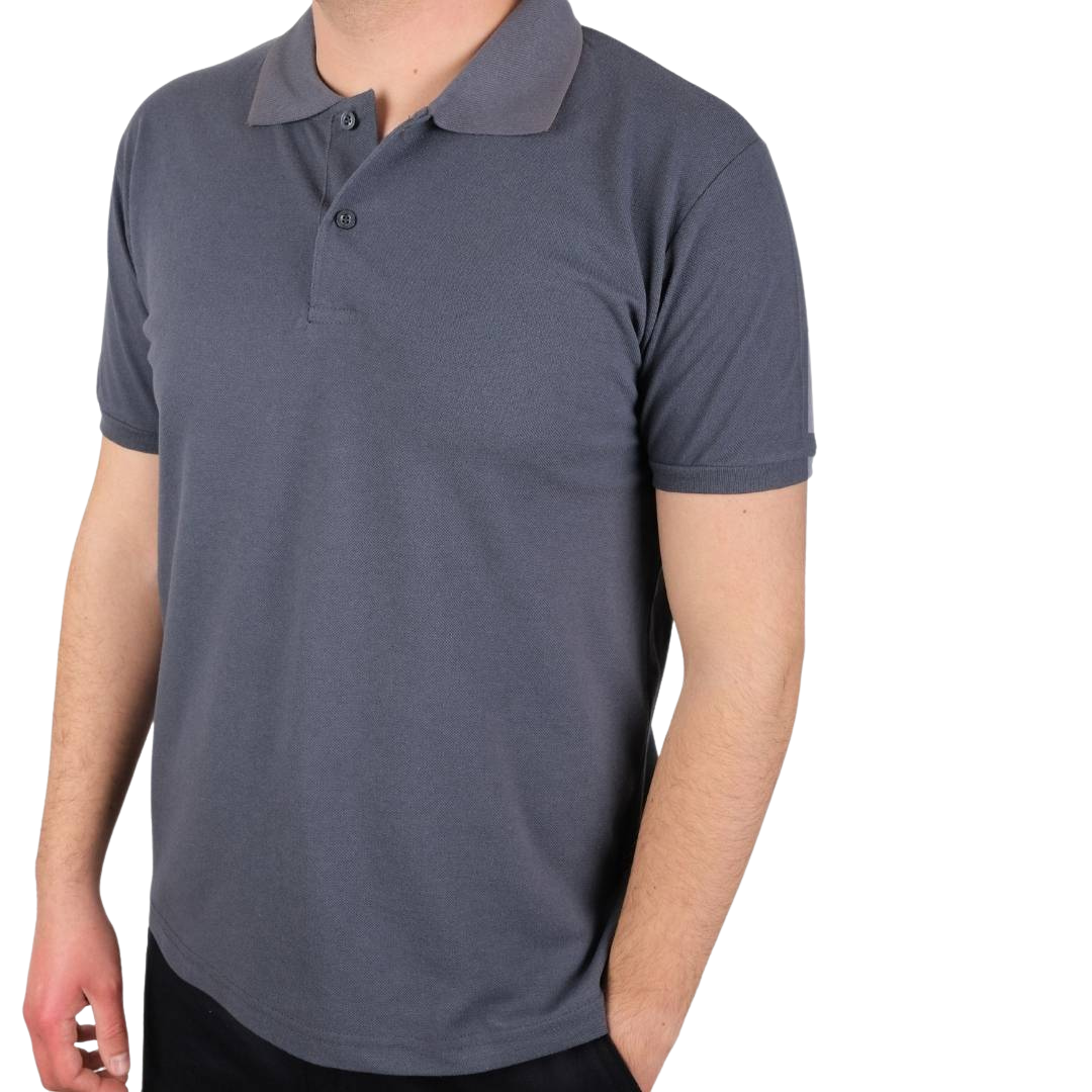 Поло Яка Тишёрт Антрасит Гри (Polo Yaka T-shirt Antresit Gri)