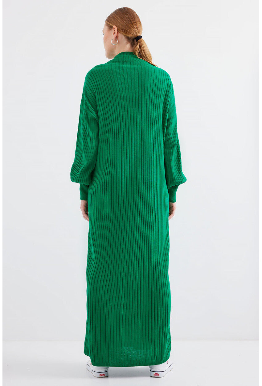 15839 Boydan Triko Elbise