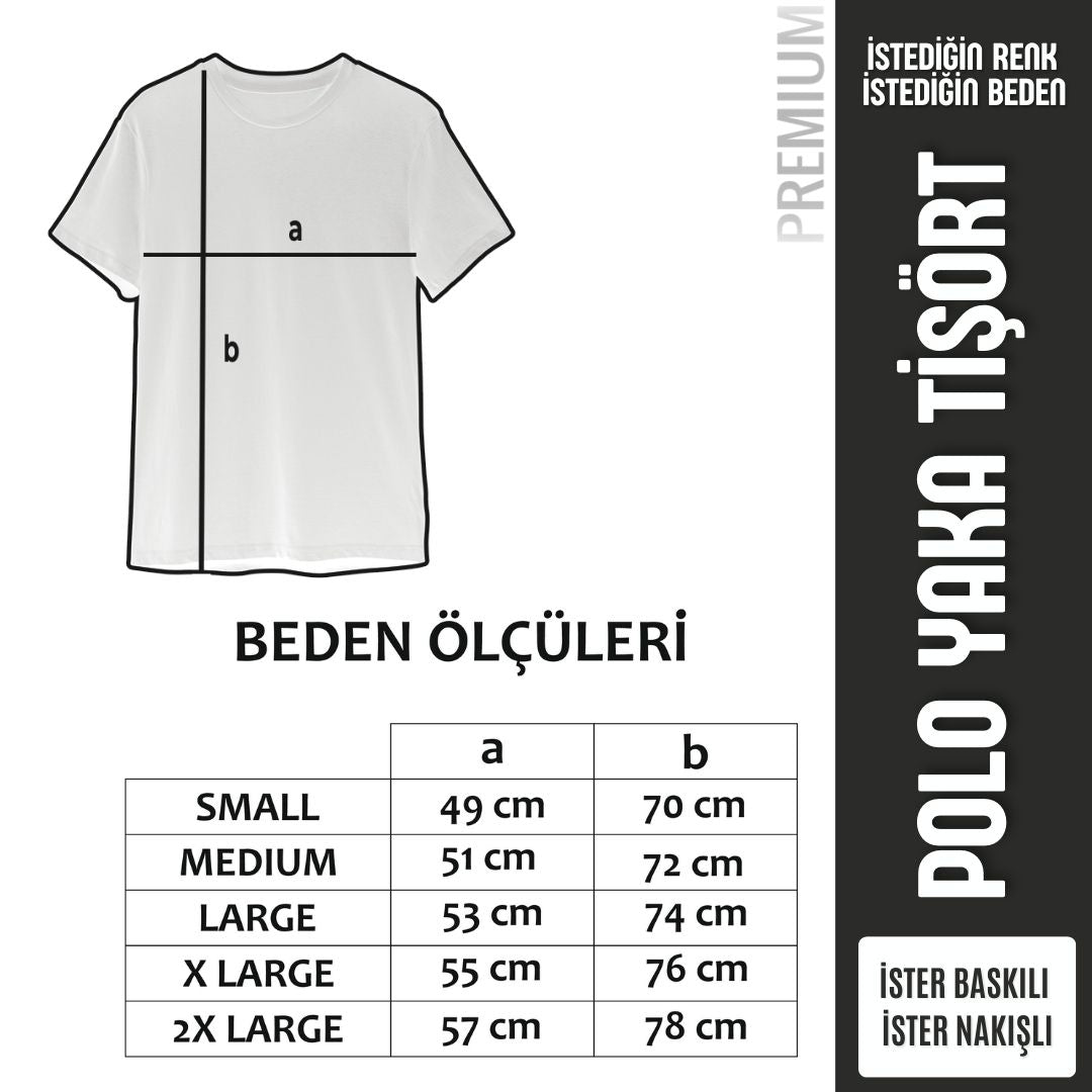 Поло ёқали футболка Сариқ (Polo Yaka T-shirt Sarı)