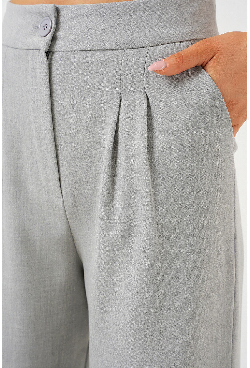 6638 Yüksek Bel Palazzo Pantolon