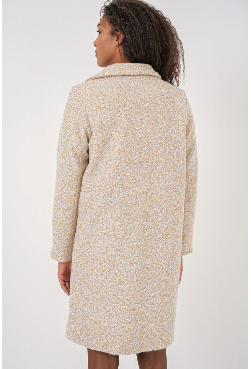 9082 Oversize Kaşe Kaban