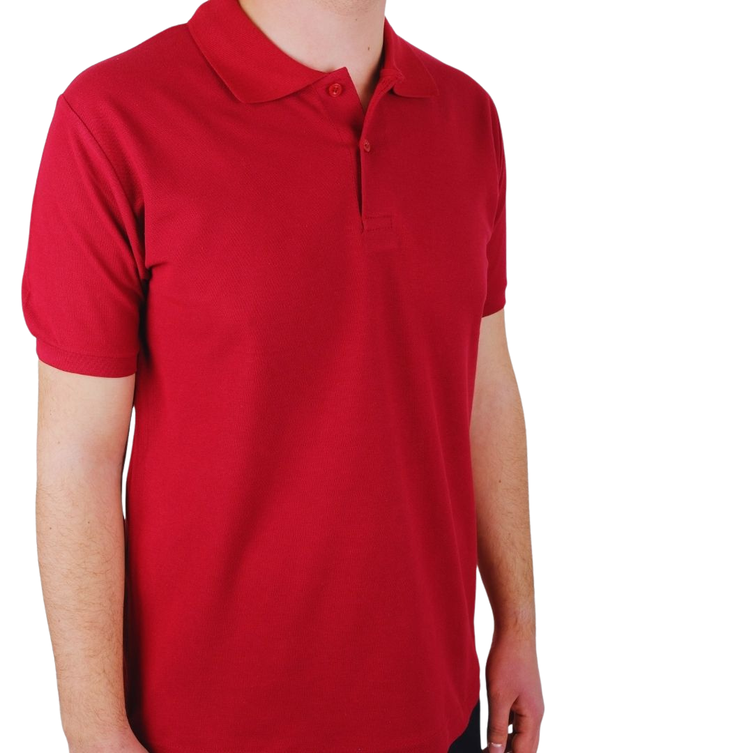 Поло ёқали футболка Борд (Polo Yaka T-shirt Bordo)