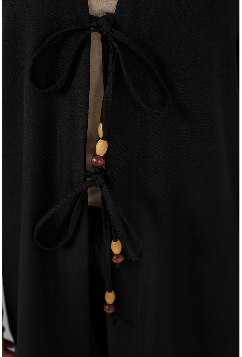 Kadın Keten Kimono İkili Takım 6727