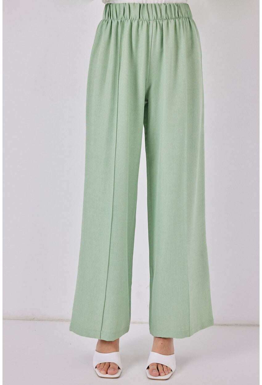 Kadın Keten Kimono İkili Takım 6727