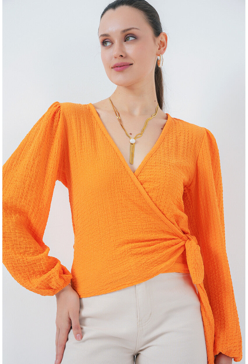 0441 Anvelop Örme Bluz