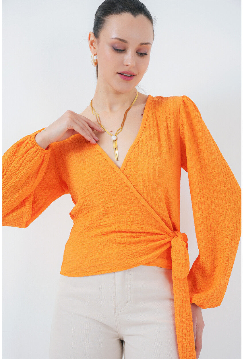 0441 Anvelop Örme Bluz