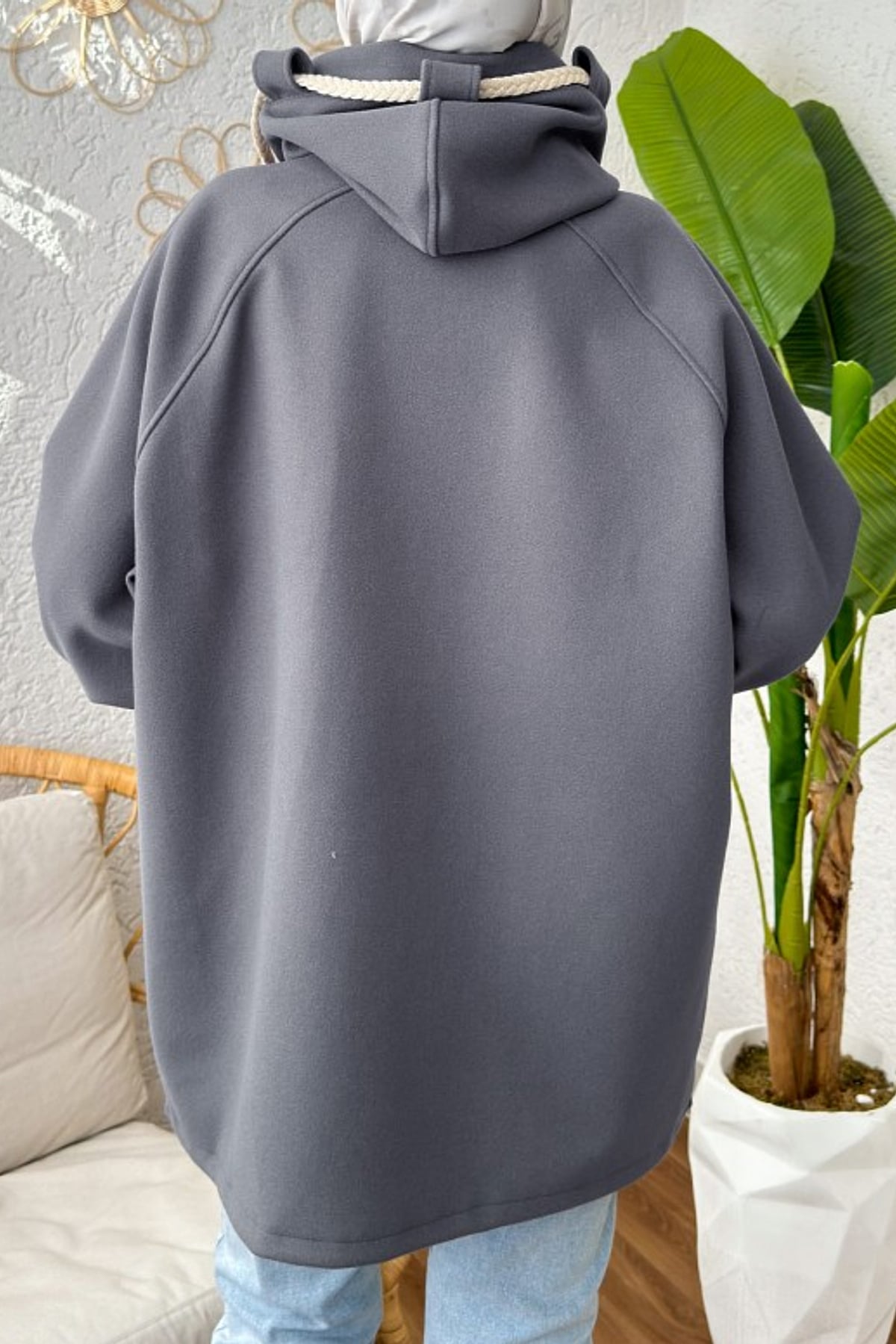 Körük Cepli Kaşe Kaban Füme