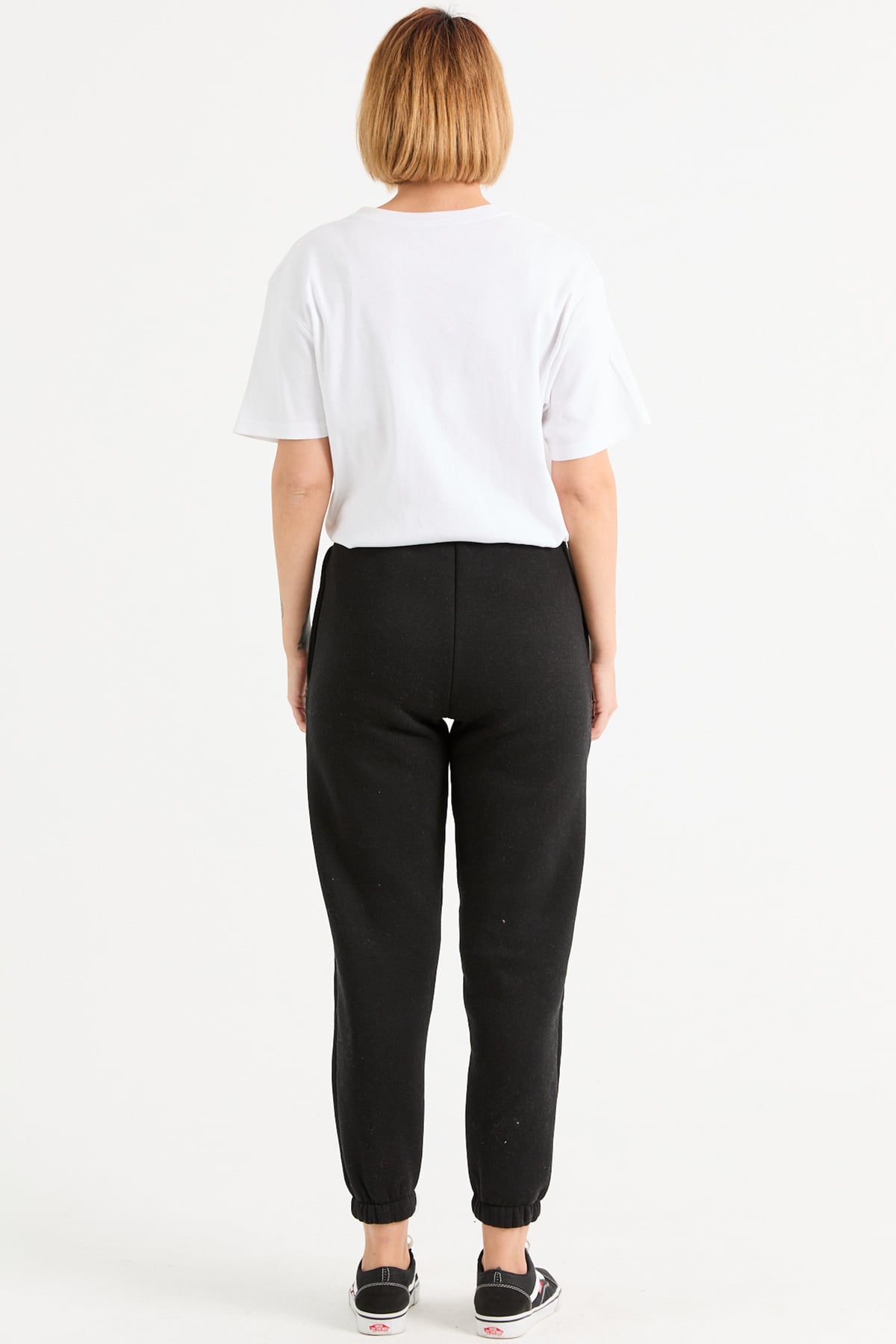 Üç İplik Jogger Eşofman Altı Siyah