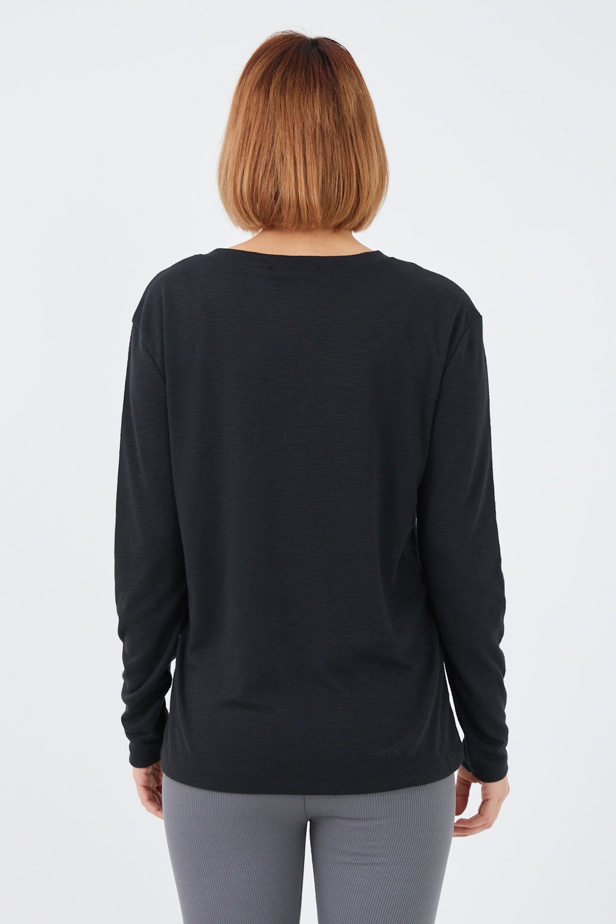 Awesome Baskılı Bluz Siyah