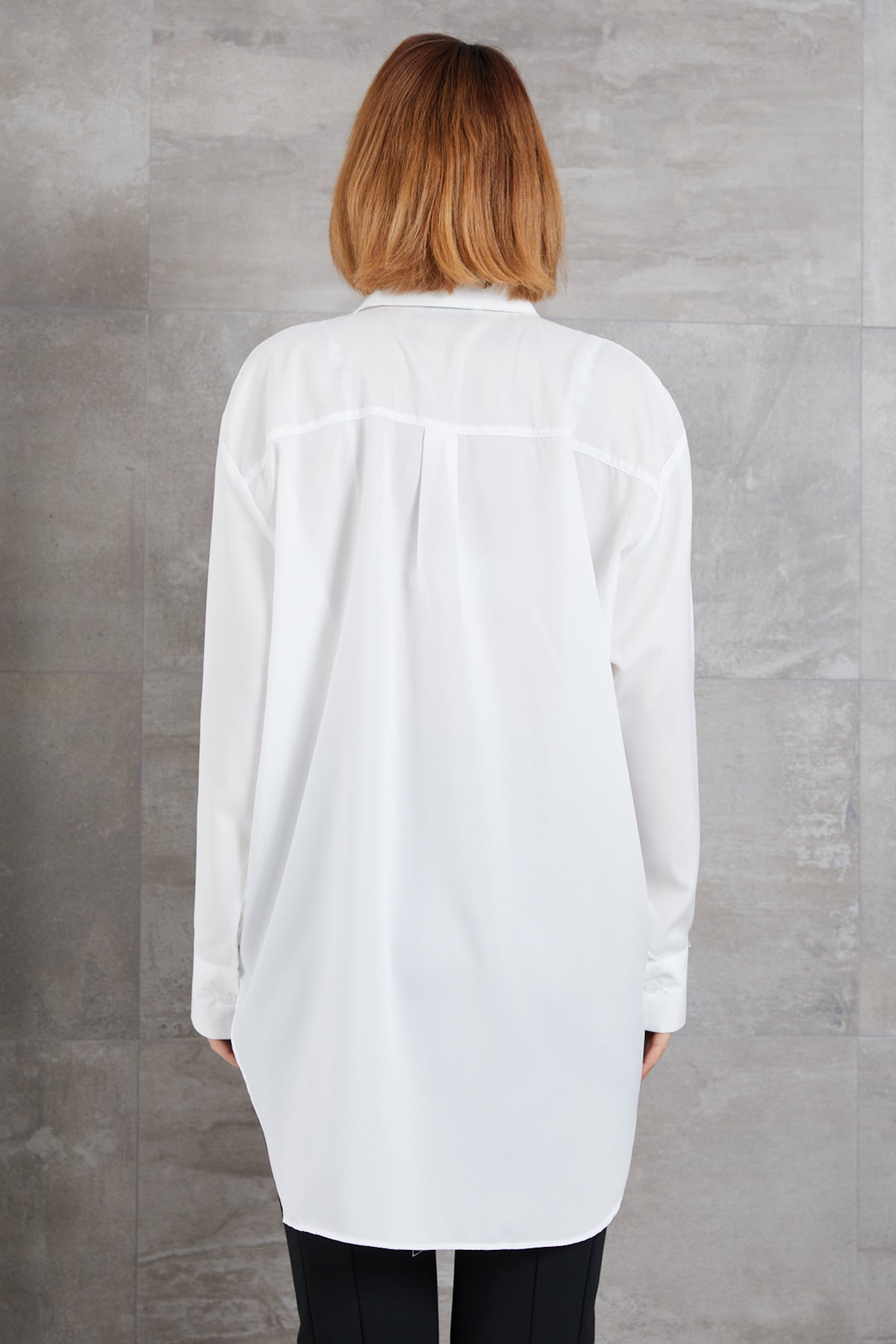 Salaş Gömlek Beyaz