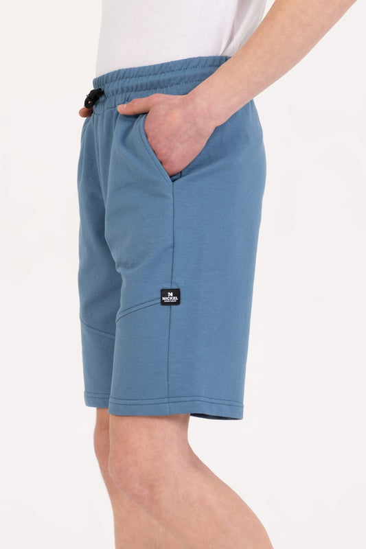 Erkek Çocuk Armalı Şort Mavi