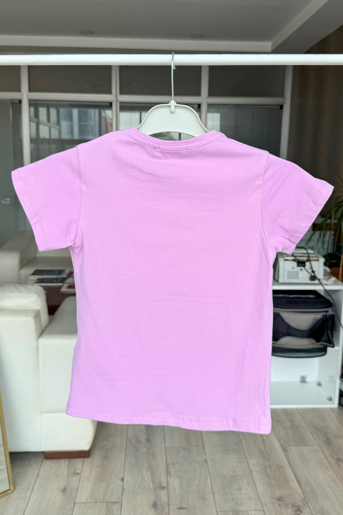 Kız Çocuk Forever Baskılı T-shirt Lila