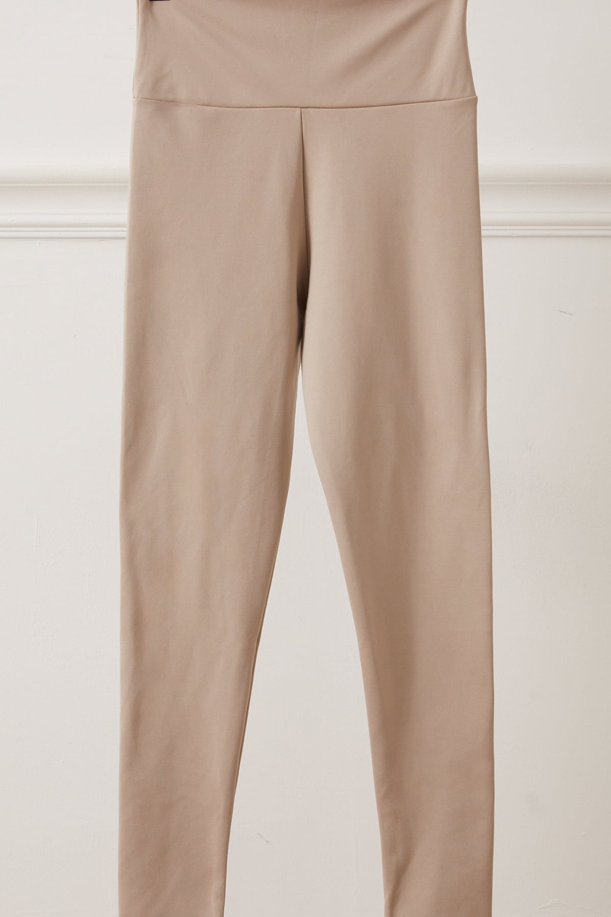 Yüksek Bel Tayt Bej