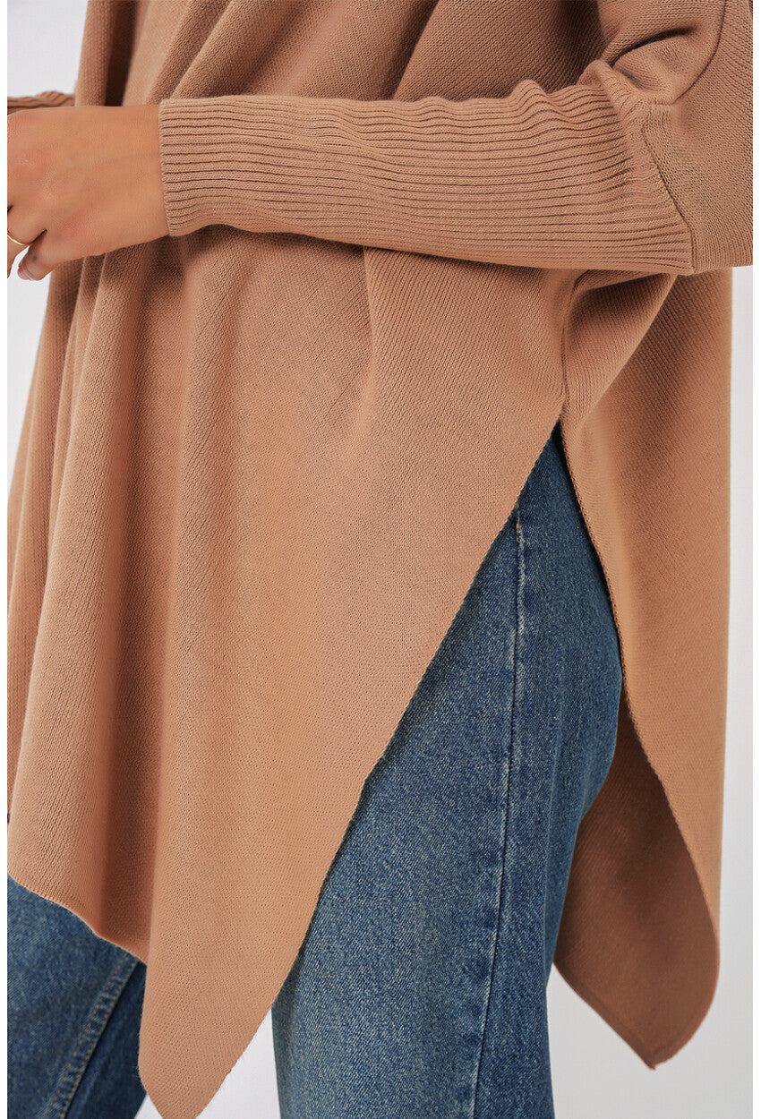 15783 Yırtmaçlı Panço Kazak