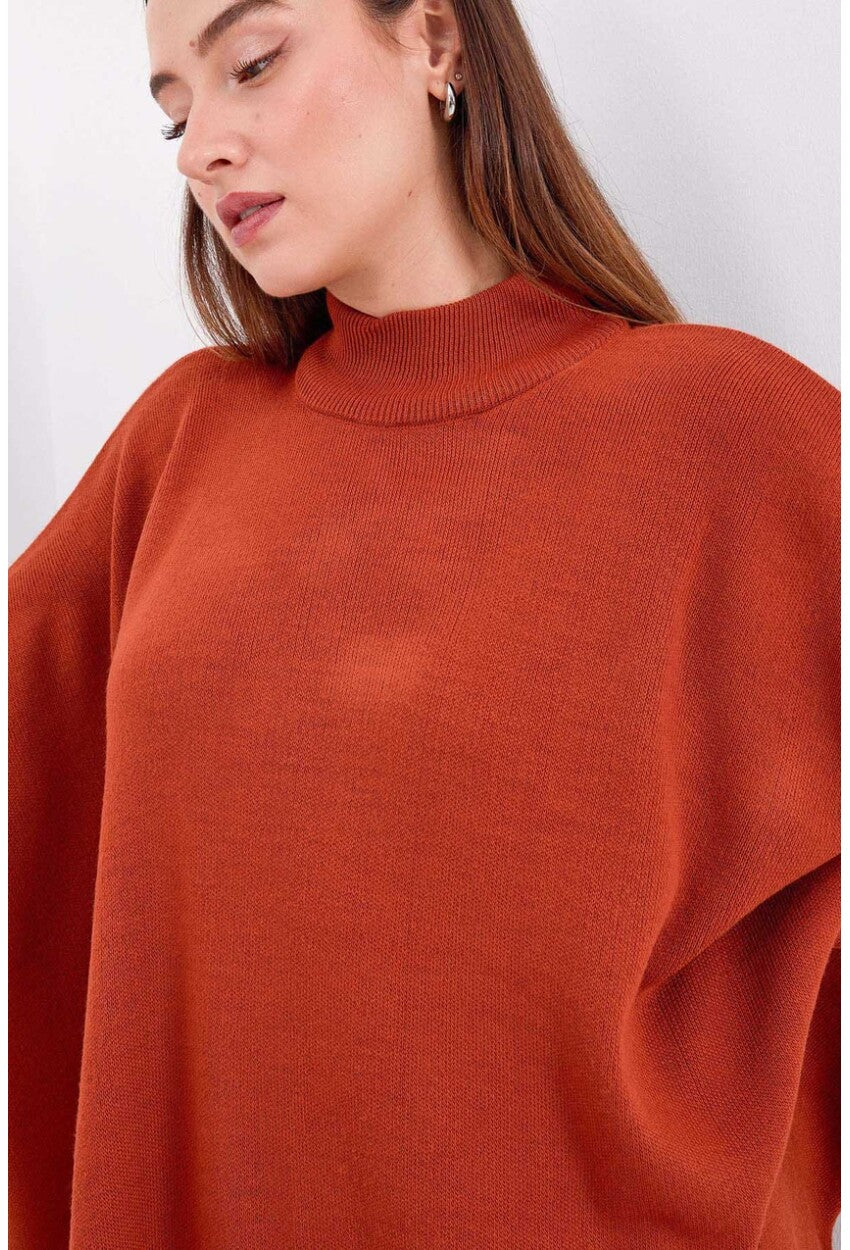 15783 Yırtmaçlı Panço Kazak