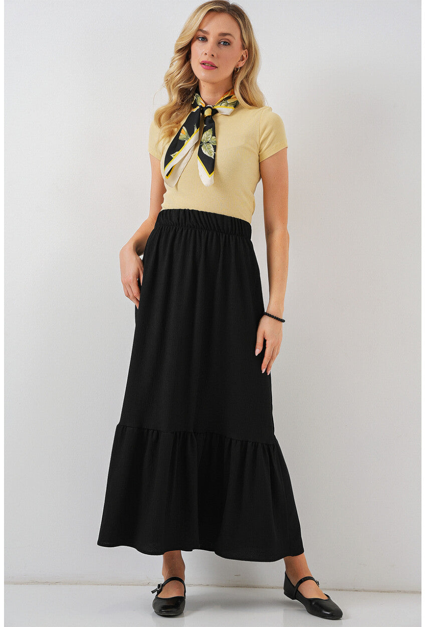 1886 Uzun Örme Etek