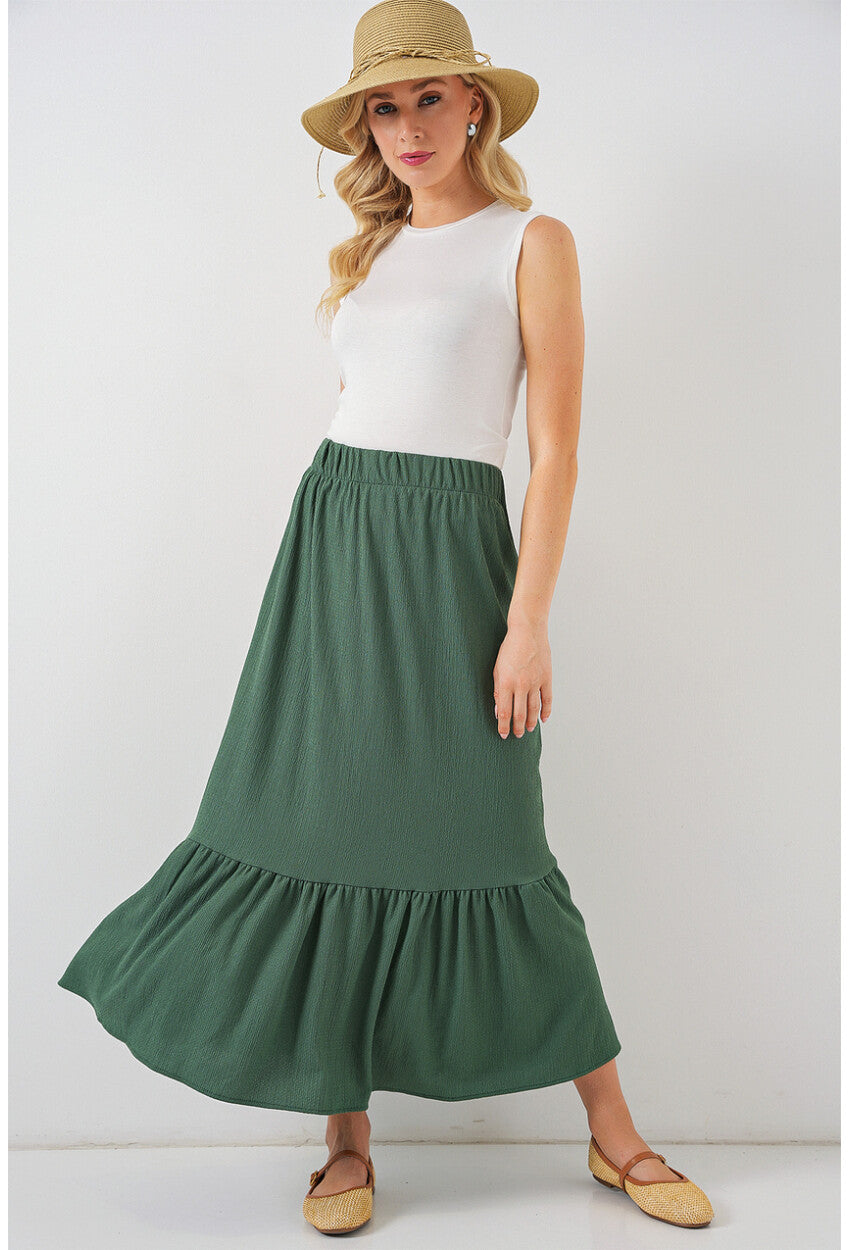 1886 Uzun Örme Etek