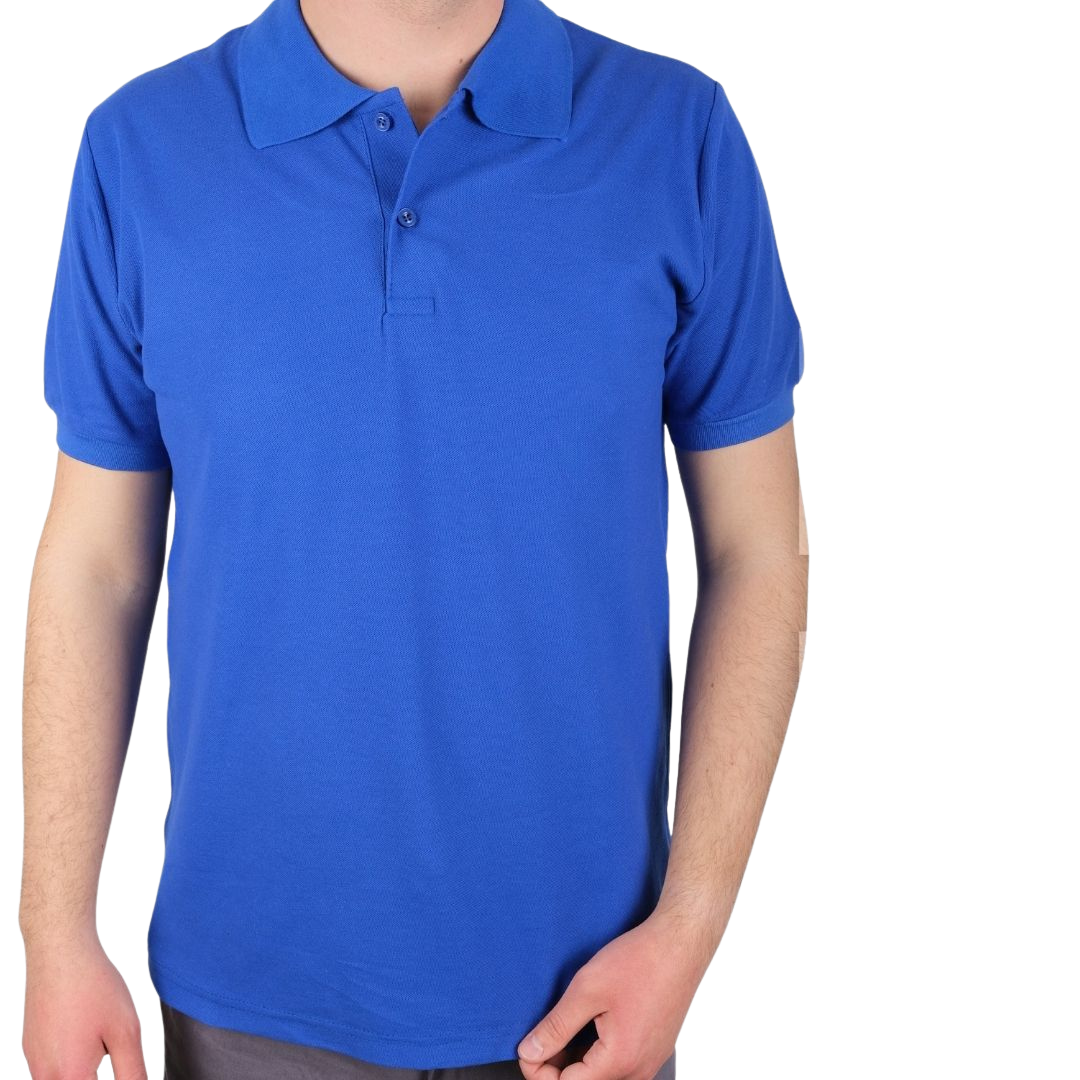 Поло Яка Тишёрт Сакс Мовий (Polo Yaka T-shirt Saks Mavi)