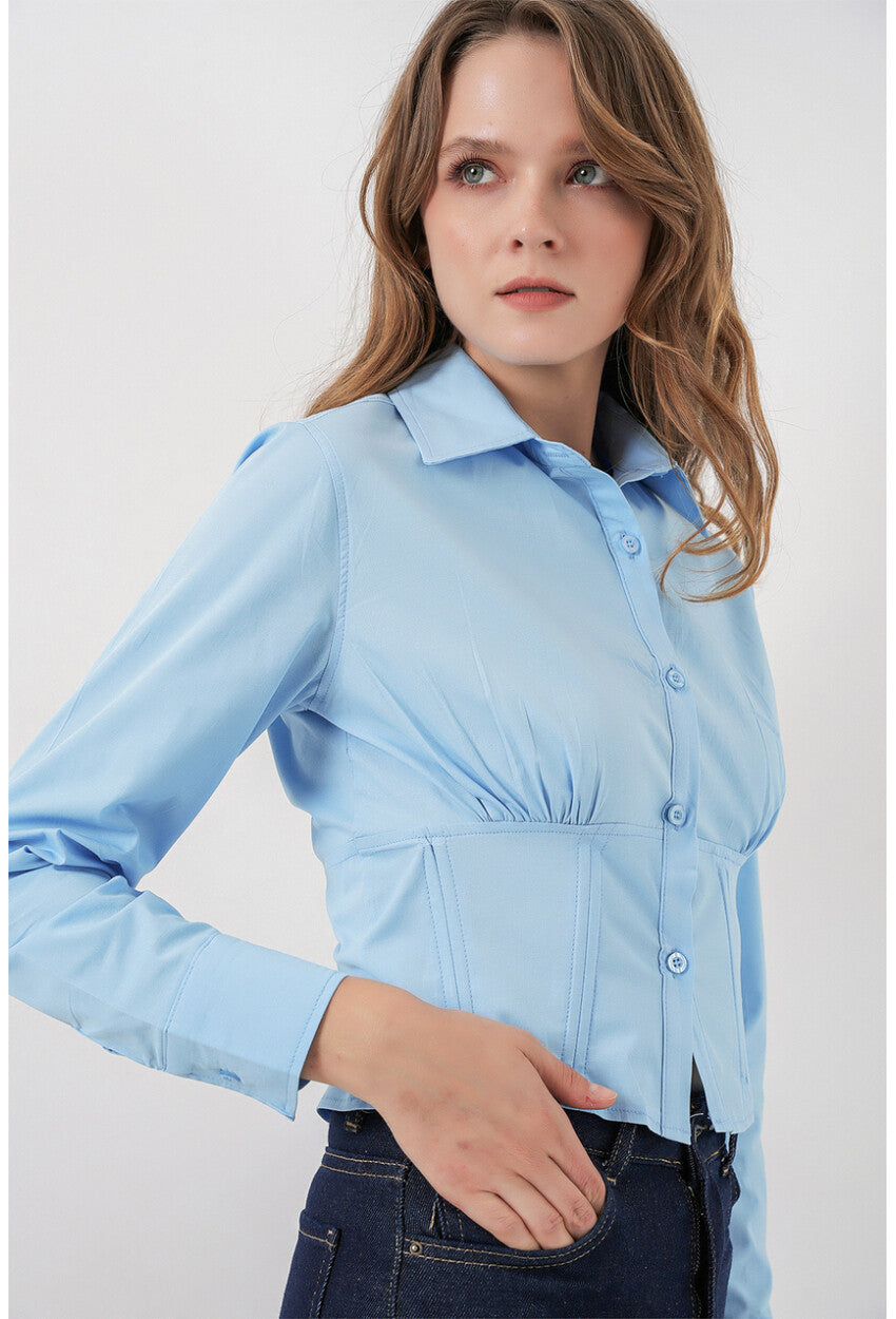 20231 Slim Fit Poplin Gömlek