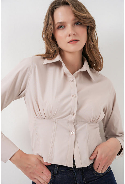 20231 Slim Fit Poplin Gömlek