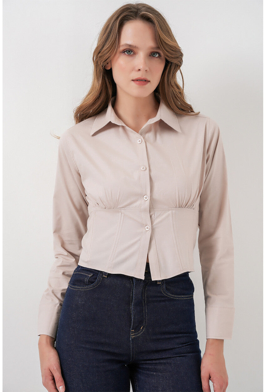 20231 Slim Fit Poplin Gömlek