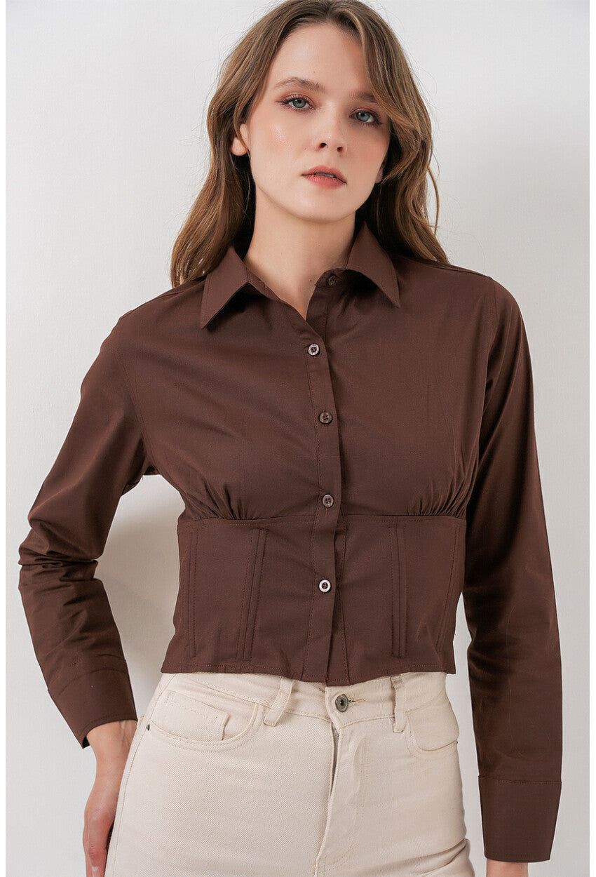 20231 Slim Fit Poplin Gömlek