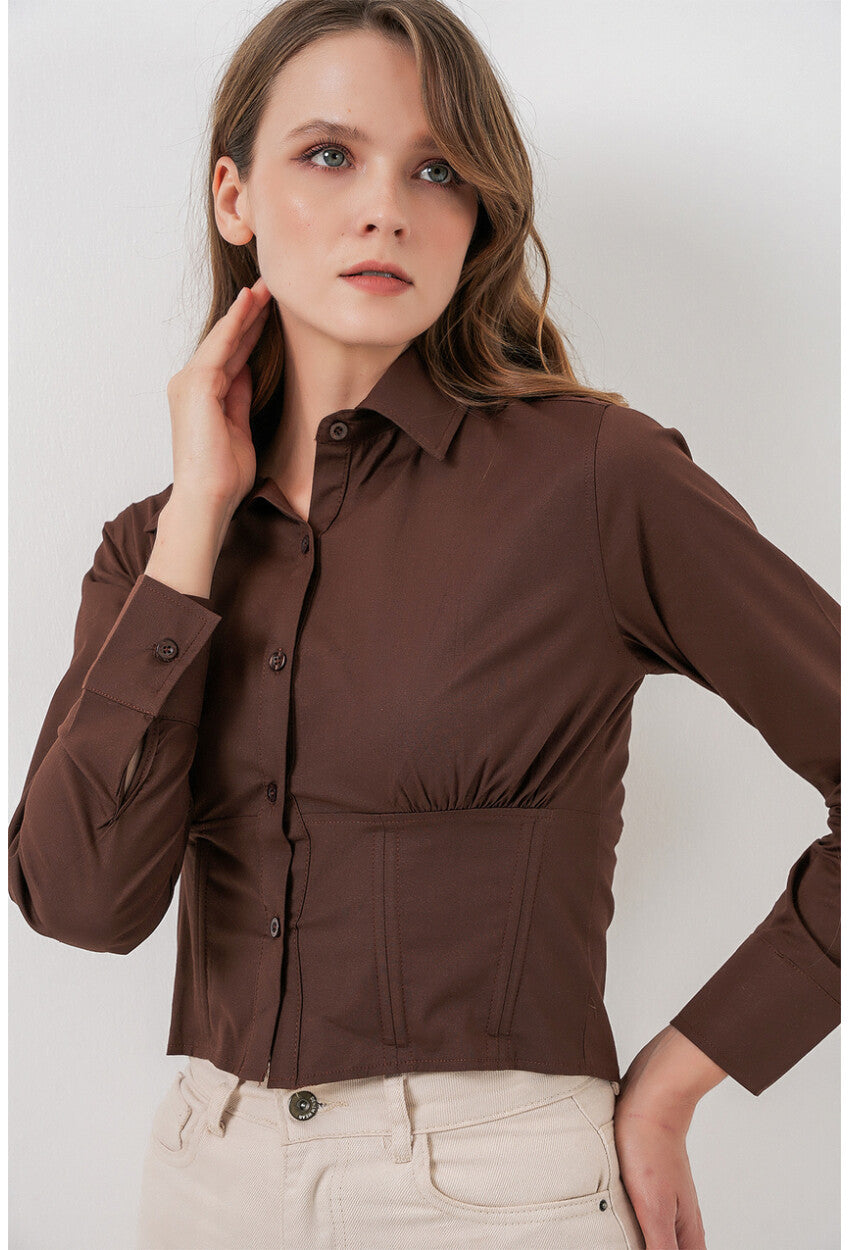 20231 Slim Fit Poplin Gömlek