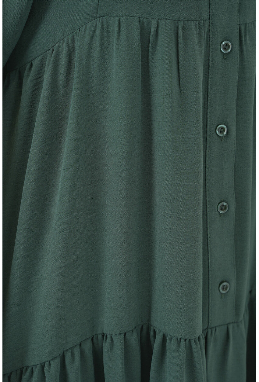 2527 Kadın Uzun Tesettür Elbise