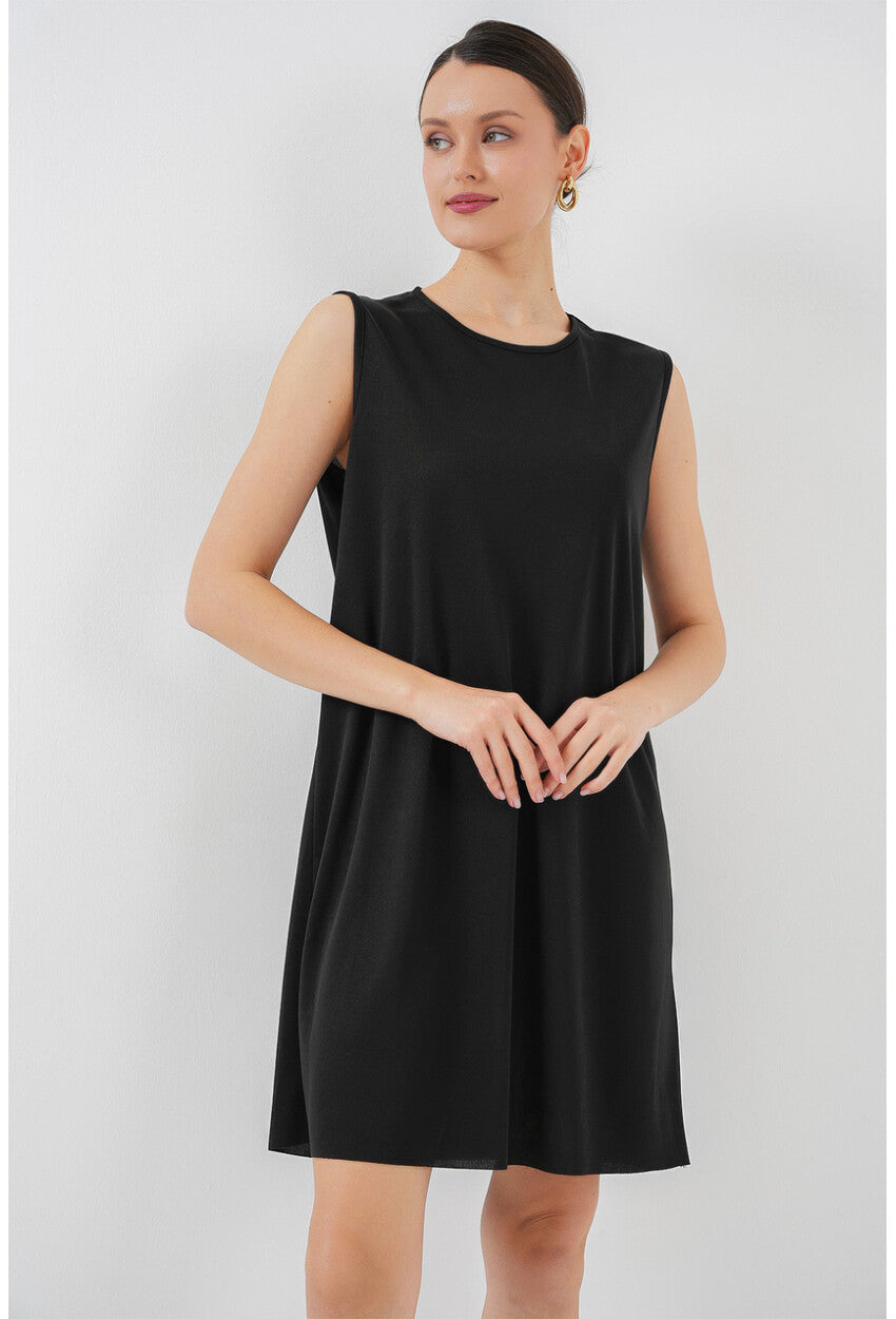 2535 Kolsuz Midi Elbise Astarı İçlik Jüpon