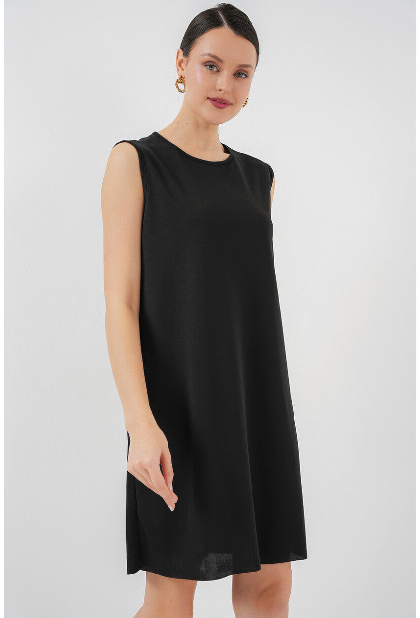 2535 Kolsuz Midi Elbise Astarı İçlik Jüpon