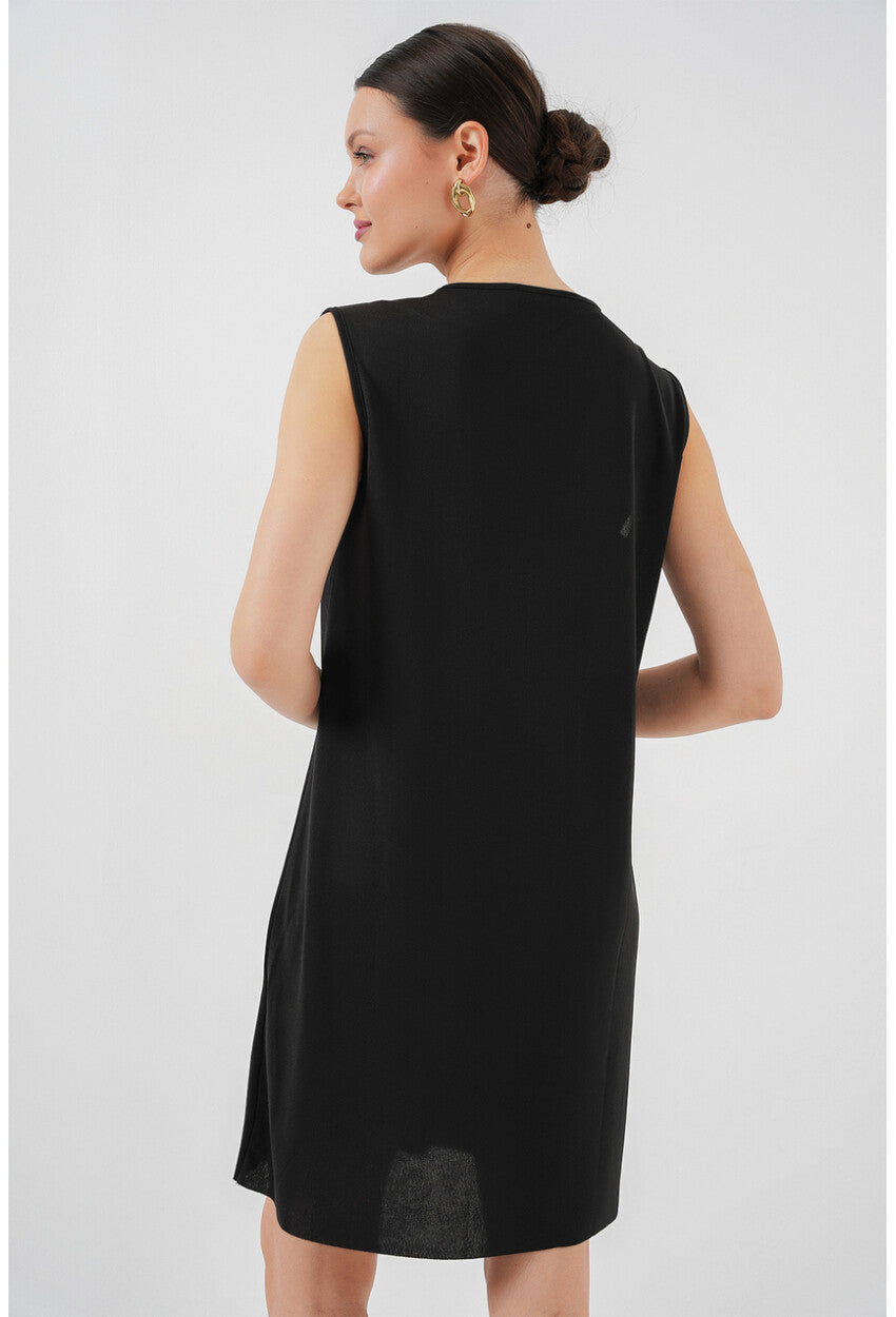 2535 Kolsuz Midi Elbise Astarı İçlik Jüpon