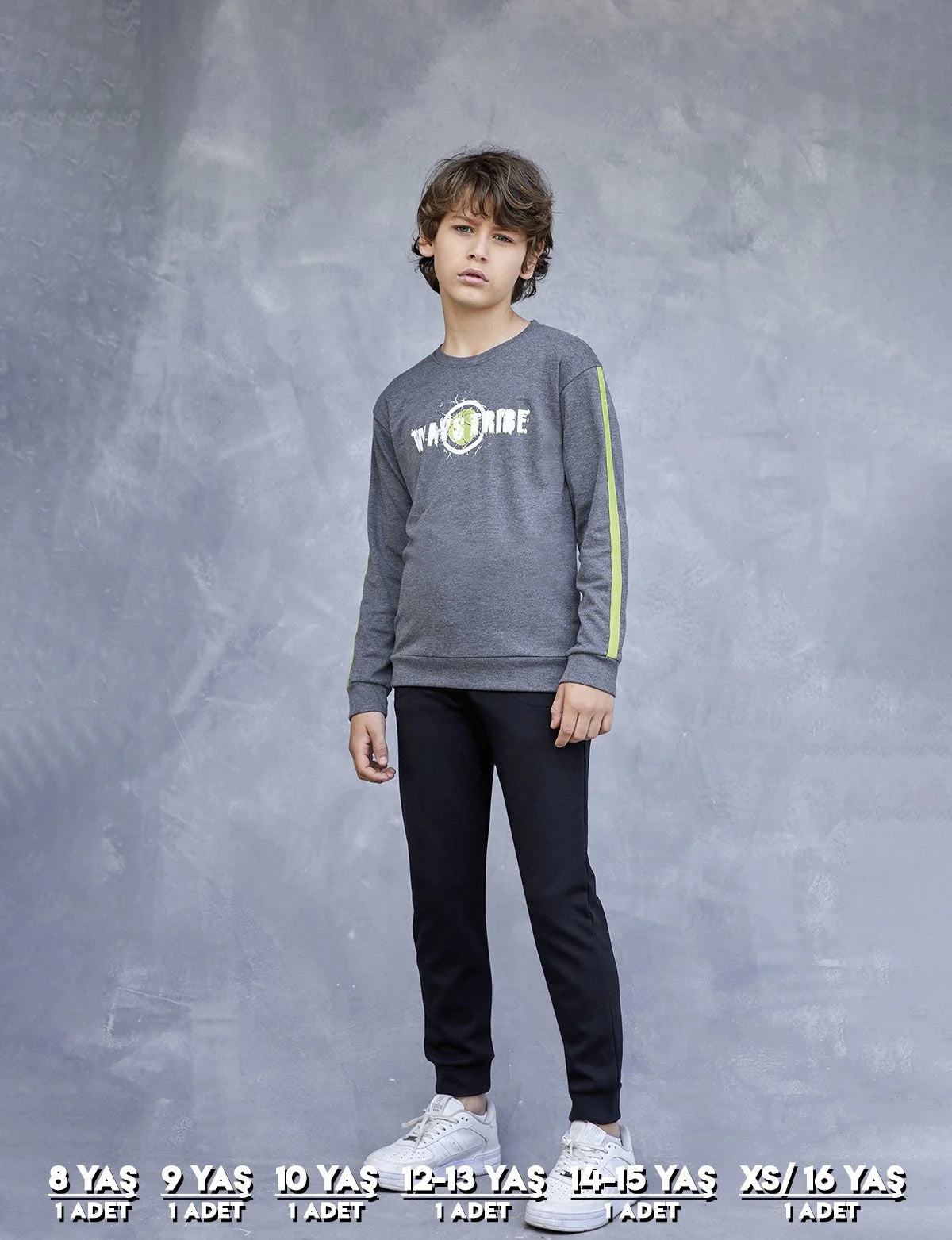 Elsima 3168 Erkek Çocuk Uzun Kollu Pijama Takımı (8-16) yaş