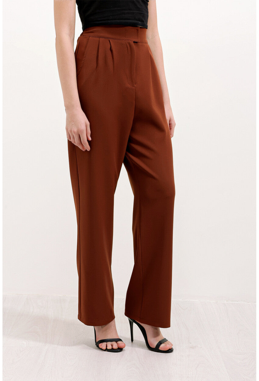 6612 Yüksek Bel Kumaş Pantolon