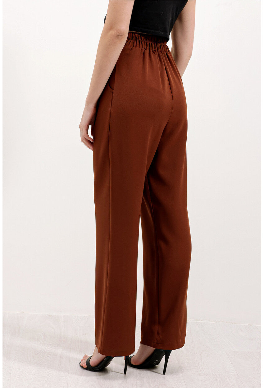 6612 Yüksek Bel Kumaş Pantolon