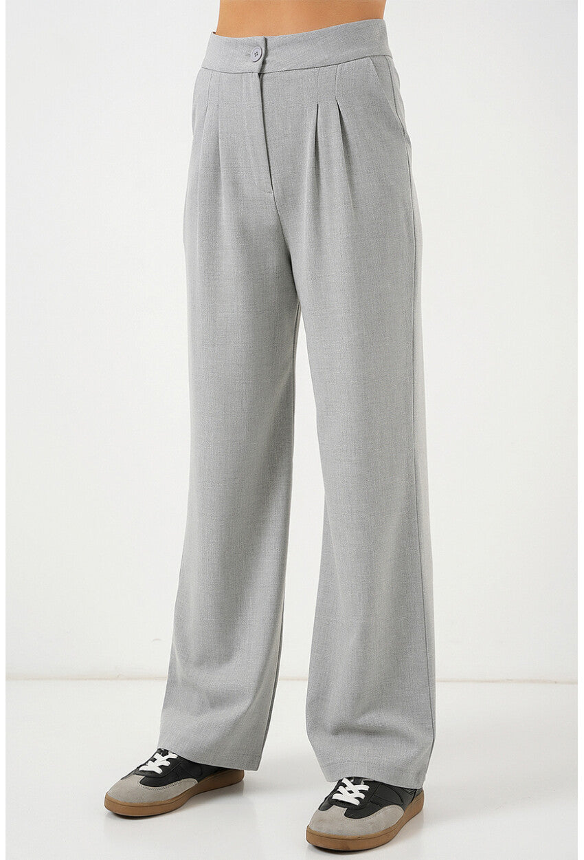 6638 Yüksek Bel Palazzo Pantolon