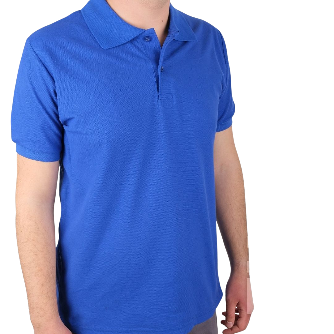 Поло Яка Тишёрт Сакс Мовий (Polo Yaka T-shirt Saks Mavi)