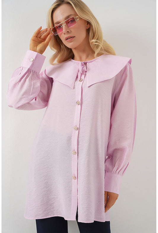 Kadın Bebe Yaka Uzun Tunik 5967