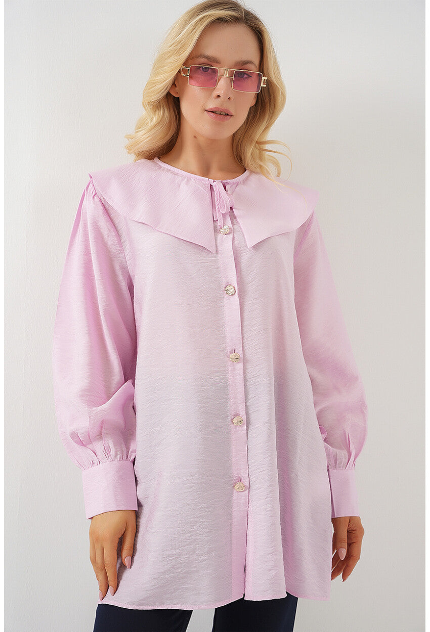 Kadın Bebe Yaka Uzun Tunik 5967