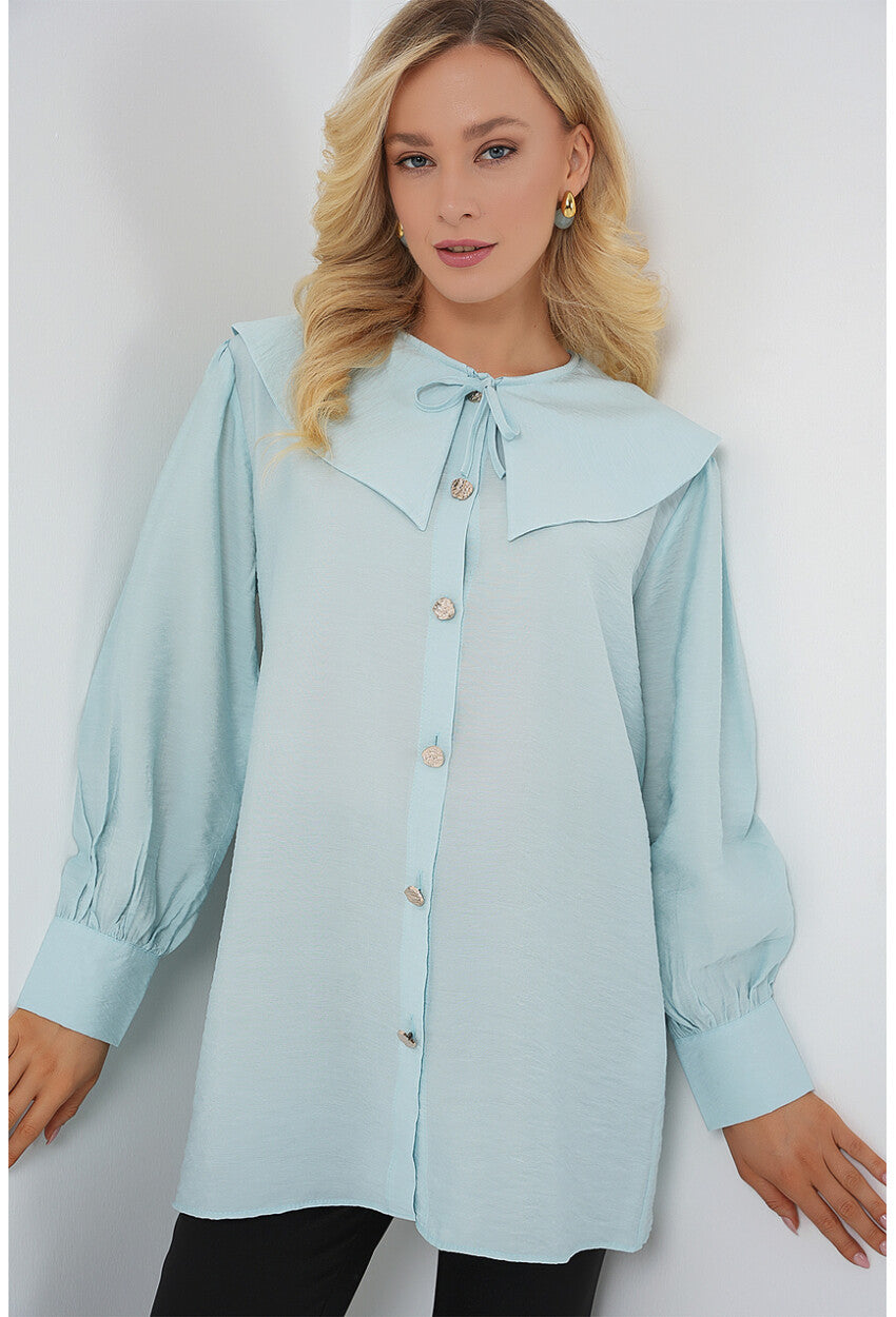 Kadın Bebe Yaka Uzun Tunik 5967