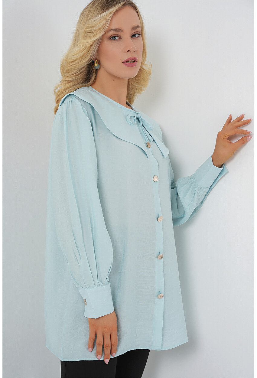 Kadın Bebe Yaka Uzun Tunik 5967