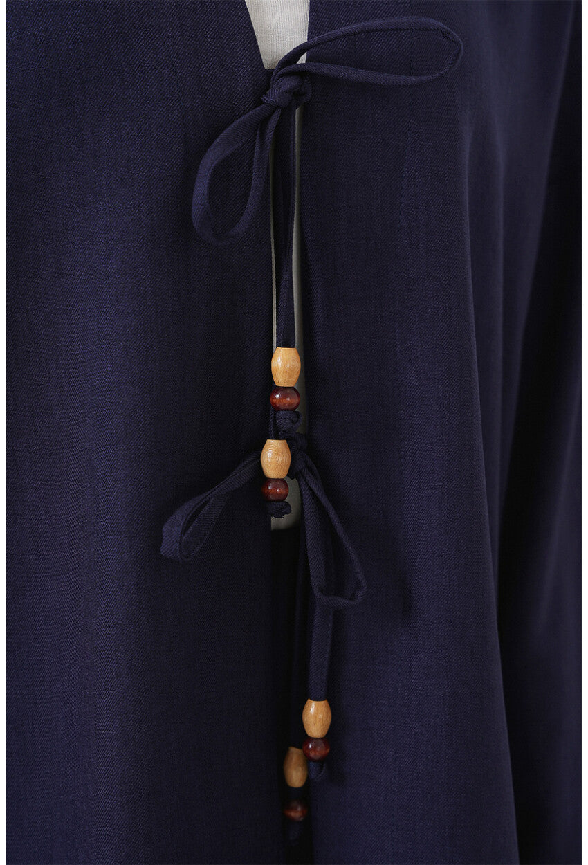 Kadın Keten Kimono İkili Takım 6727