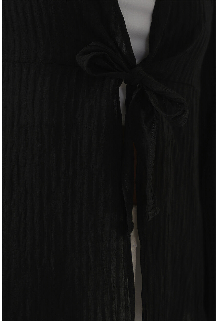 Kadın Önü Bağcıklı Bluz 952