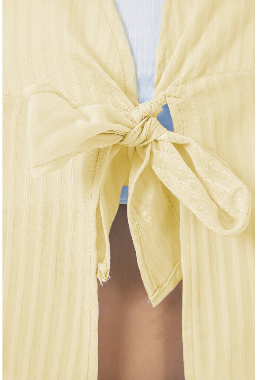 Kadın Önü Bağcıklı Bluz 952