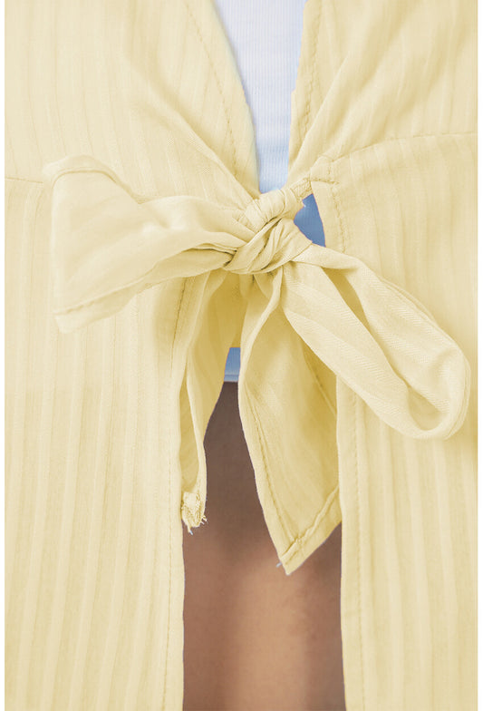 Kadın Önü Bağcıklı Bluz 952