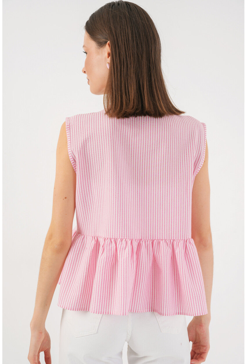 Kadın Önü Bağlamalı Bluz 961