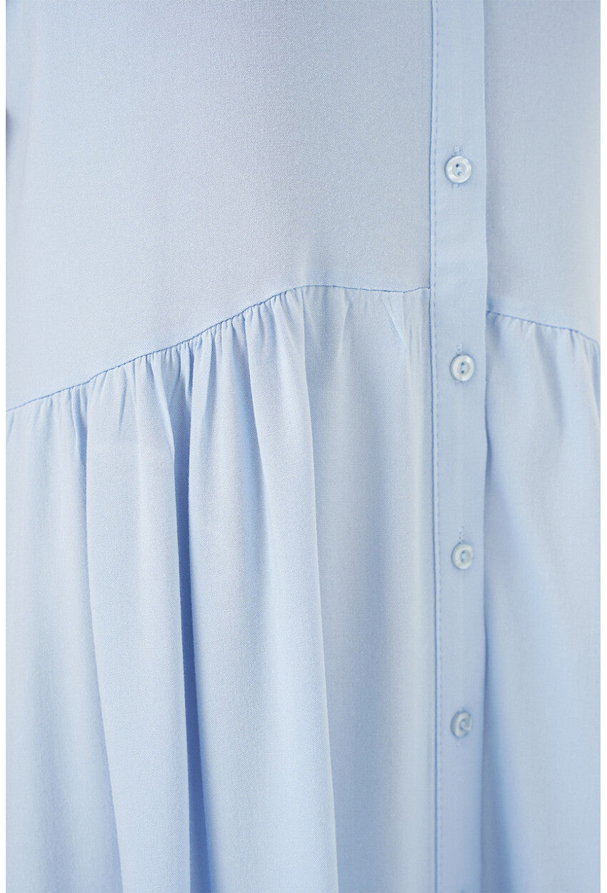 Kadın Sıfır Kol Midi Elbise 2563