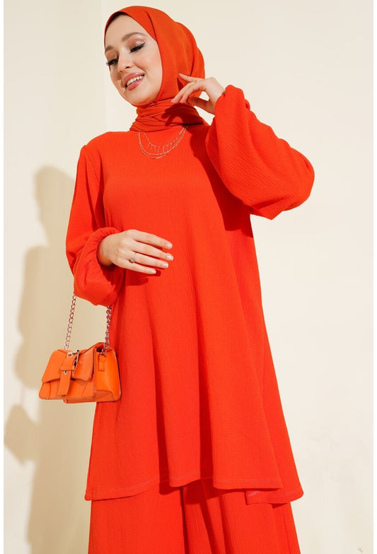 Kadın Tunik Pantolon Alt Üst Takım 6663