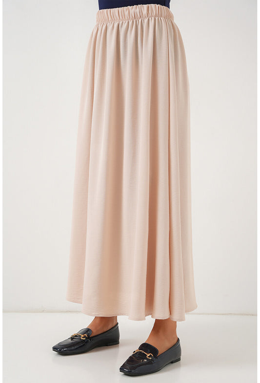 Kadın Uzun Ayrobin Etek 8050