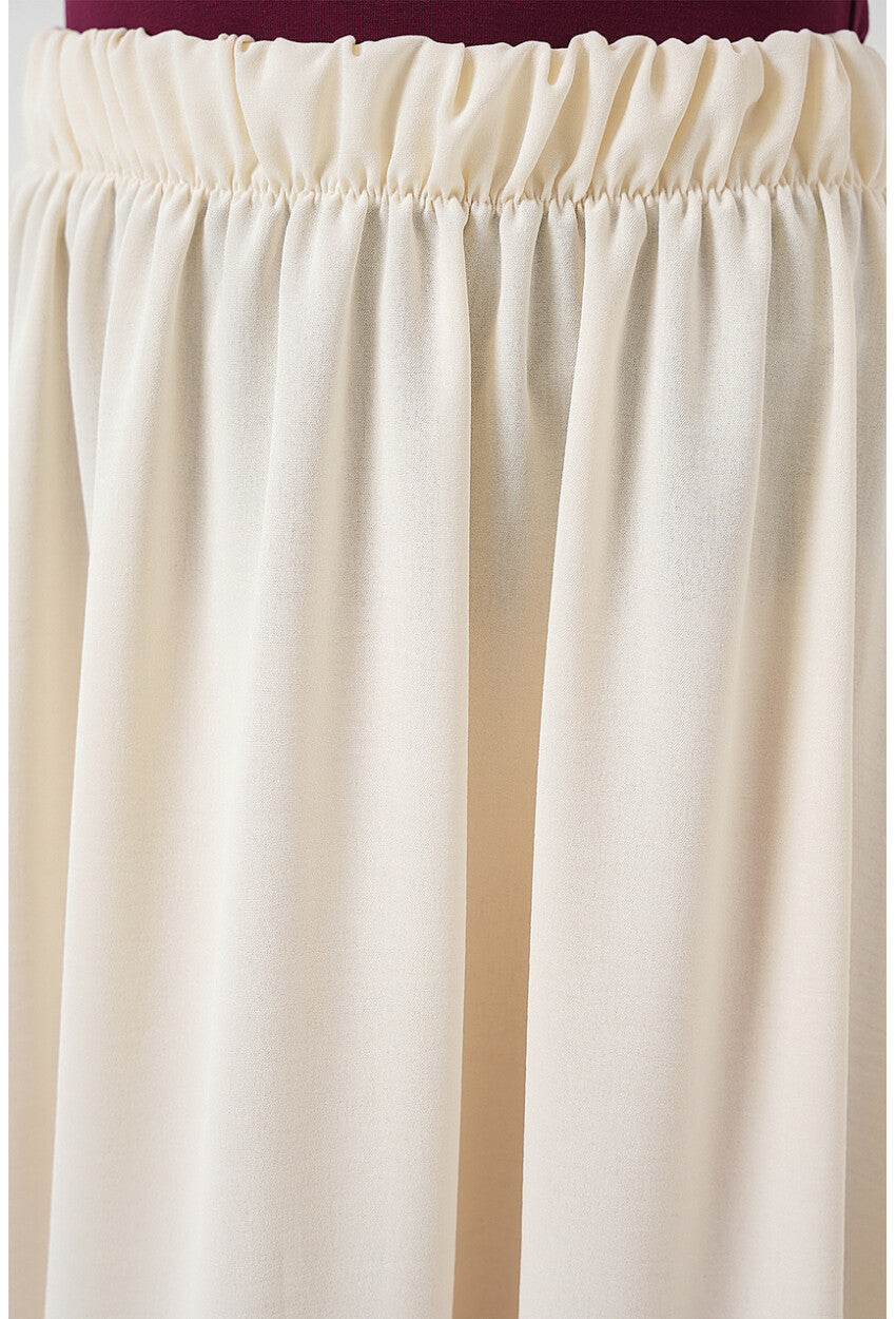 Kadın Uzun Ayrobin Etek 8050